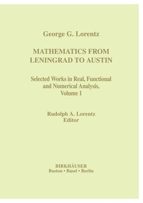 Lorentz |  Mathematics from Leningrad to Austin | Buch |  Sack Fachmedien