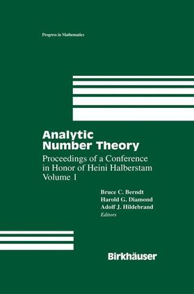Berndt / Hildebrand / Diamond |  Analytic Number Theory | Buch |  Sack Fachmedien