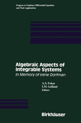 Fokas / Gelfand |  Algebraic Aspects of Integrable Systems | Buch |  Sack Fachmedien