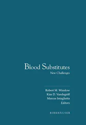 Winslow / Intaglietta / Vandegriff |  Blood Substitutes | Buch |  Sack Fachmedien