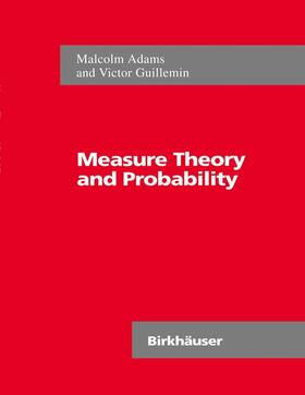 Guillemin / Adams |  Measure Theory and Probability | Buch |  Sack Fachmedien