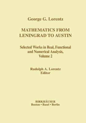 Lorentz |  Mathematics from Leningrad to Austin, Volume 2 | Buch |  Sack Fachmedien