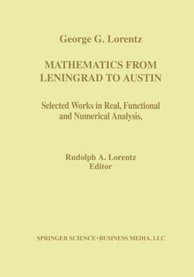 Lorentz |  Mathematics from Leningrad to Austin | Buch |  Sack Fachmedien