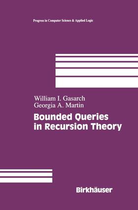 Martin / Levine |  Bounded Queries in Recursion Theory | Buch |  Sack Fachmedien