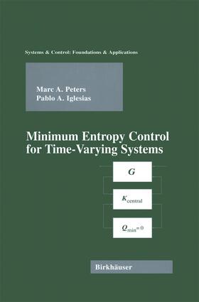 Peters / Iglesias |  Minimum Entropy Control for Time-Varying Systems | Buch |  Sack Fachmedien