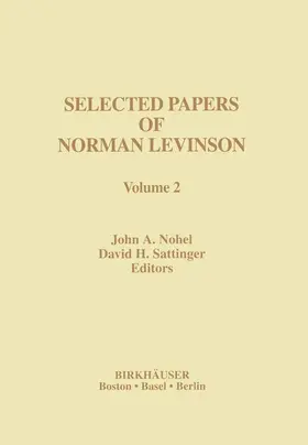 Nohel / Rota / Sattinger |  Selected Papers of Norman Levinson | Buch |  Sack Fachmedien