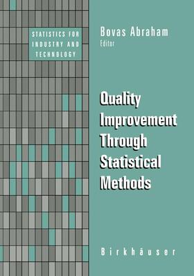Abraham |  Quality Improvement Through Statistical Methods | Buch |  Sack Fachmedien