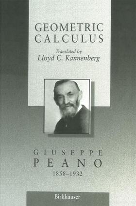 Peano |  Geometric Calculus | Buch |  Sack Fachmedien