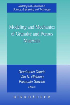 Capriz / Giovine / Ghionna |  Modeling and Mechanics of Granular and Porous Materials | Buch |  Sack Fachmedien