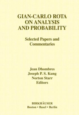 Dhombres / Starr / Kung |  Gian-Carlo Rota on Analysis and Probability | Buch |  Sack Fachmedien
