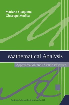 Modica / Giaquinta |  Mathematical Analysis | Buch |  Sack Fachmedien