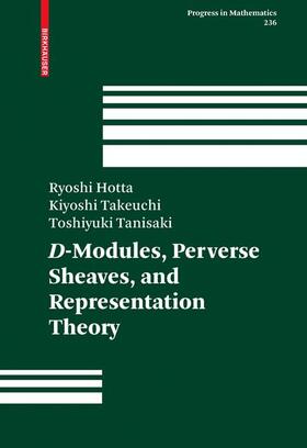 Hotta / Takeuchi / Tanisaki |  D-Modules, Perverse Sheaves, and Representation Theory | Buch |  Sack Fachmedien