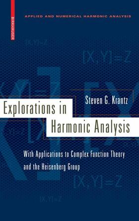 Krantz |  Explorations in Harmonic Analysis | Buch |  Sack Fachmedien