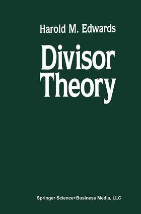 Edwards |  Divisor Theory | Buch |  Sack Fachmedien