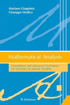 Modica / Giaquinta |  Mathematical Analysis | Buch |  Sack Fachmedien