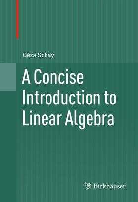 Schay |  A Concise Introduction to Linear Algebra | Buch |  Sack Fachmedien