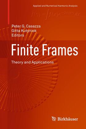 Kutyniok / Casazza |  Finite Frames | Buch |  Sack Fachmedien