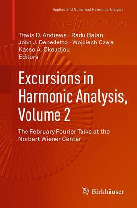 Andrews / Balan / Okoudjou |  Excursions in Harmonic Analysis, Volume 2 | Buch |  Sack Fachmedien