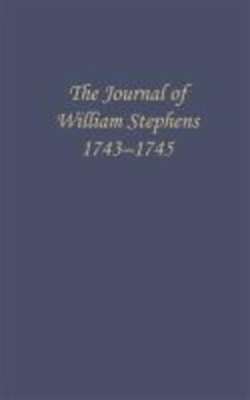 Coulter |  The Journal of William Stephens, 1743--1745 | Buch |  Sack Fachmedien