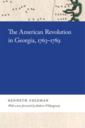 The American Revolution in Georgia, 1763-1789 | Buch | 978-0-8203-5972-4 | sack.de