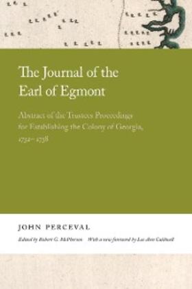 Perceval |  The Journal of the Earl of Egmont | eBook | Sack Fachmedien