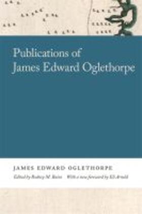  Publications of James Edward Oglethorpe | Buch |  Sack Fachmedien