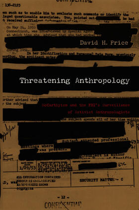 Price |  Threatening Anthropology | eBook | Sack Fachmedien