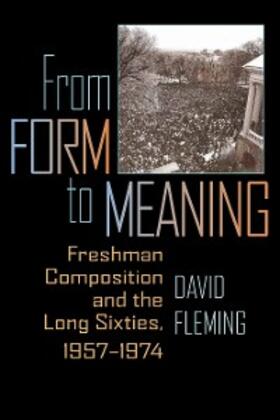 Fleming |  From Form to Meaning | eBook | Sack Fachmedien