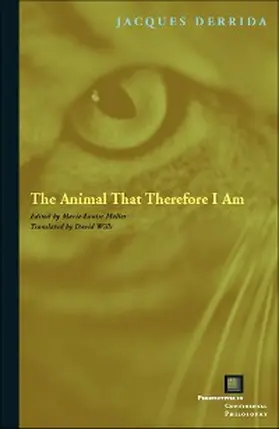 Derrida / Mallet |  Animal That Therefore I Am | eBook | Sack Fachmedien