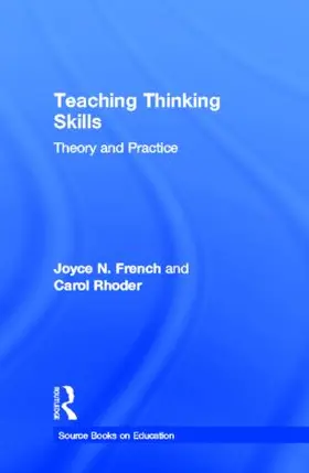 Rhoder / French |  Teaching Thinking Skills | Buch |  Sack Fachmedien