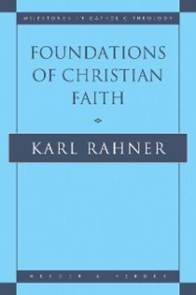 Rahner |  Foundations of Christian Faith | eBook | Sack Fachmedien