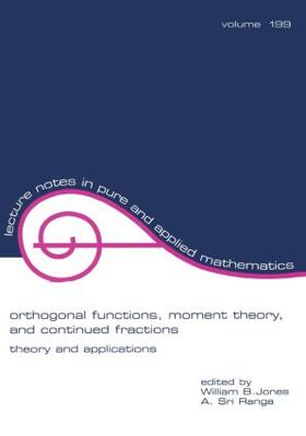 Jones / Ranga |  Orthogonal Functions | Buch |  Sack Fachmedien
