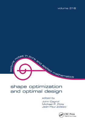 Cagnol / Polis / Zolesio |  Shape Optimization And Optimal Design | Buch |  Sack Fachmedien