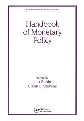 Rabin |  Handbook of Monetary Policy | Buch |  Sack Fachmedien