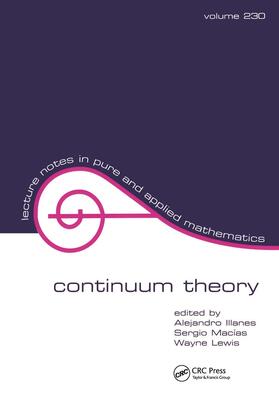 Illanes / Macias / Lewis |  Continuum Theory | Buch |  Sack Fachmedien