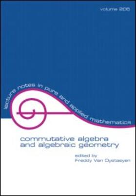 Oystaeyen / Van Oystaeyen |  Commutative Algebra and Algebraic Geometry | Buch |  Sack Fachmedien