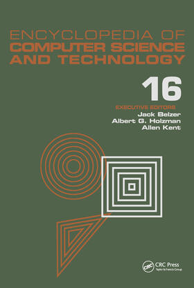 Belzer / Holzman / Kent |  Encyclopedia of Computer Science and Technology | Buch |  Sack Fachmedien