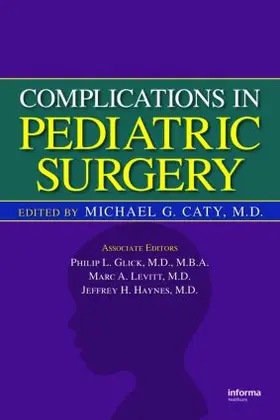 Caty |  Complications in Pediatric Surgery | Buch |  Sack Fachmedien