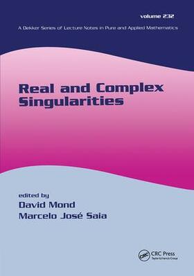 Mond / Saia |  Real And Complex Singularities | Buch |  Sack Fachmedien