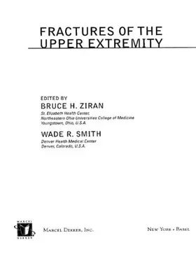 Ziran |  Fractures of the Upper Extremity | Buch |  Sack Fachmedien