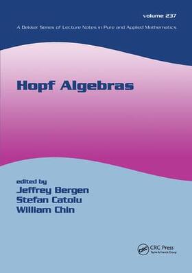 Bergen / Catoiu / Chin |  Hopf Algebras | Buch |  Sack Fachmedien