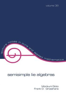 Goto |  Semisimple Lie Algebras | Buch |  Sack Fachmedien