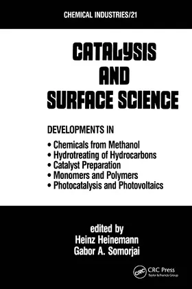 Heinemann / Somorjai |  Catalysys and Surface Science | Buch |  Sack Fachmedien