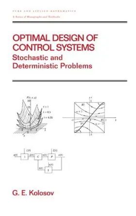 Kolosov |  Optimal Design of Control Systems | Buch |  Sack Fachmedien