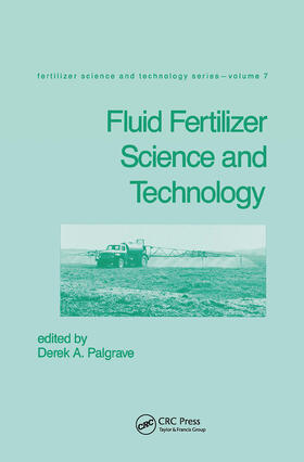 Palgrave |  Fluid Fertilizer Science and Technology | Buch |  Sack Fachmedien