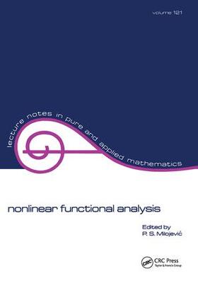 Milojevic |  Nonlinear Functional Analysis | Buch |  Sack Fachmedien