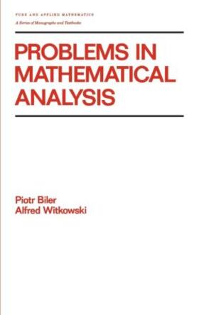 Biler |  Problems in Mathematical Analysis | Buch |  Sack Fachmedien