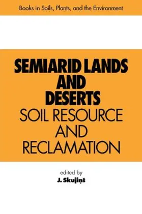 Skujins |  Semiarid Lands and Deserts | Buch |  Sack Fachmedien