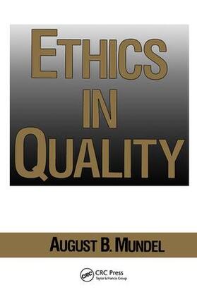 Mundel |  Ethics in Quality | Buch |  Sack Fachmedien