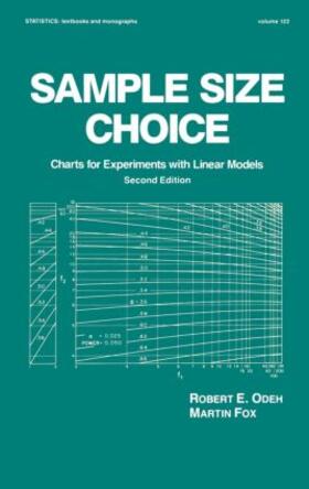 Odeh / Fox |  Sample Size Choice | Buch |  Sack Fachmedien